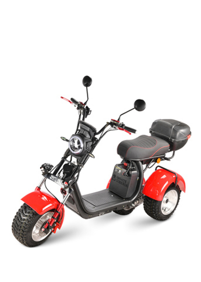 Электроскутер WHITE SIBERIA IKRA 5000W Red