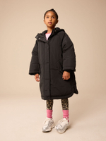 Куртка утепленная с капюшоном для девочки Next E33-633, Черный