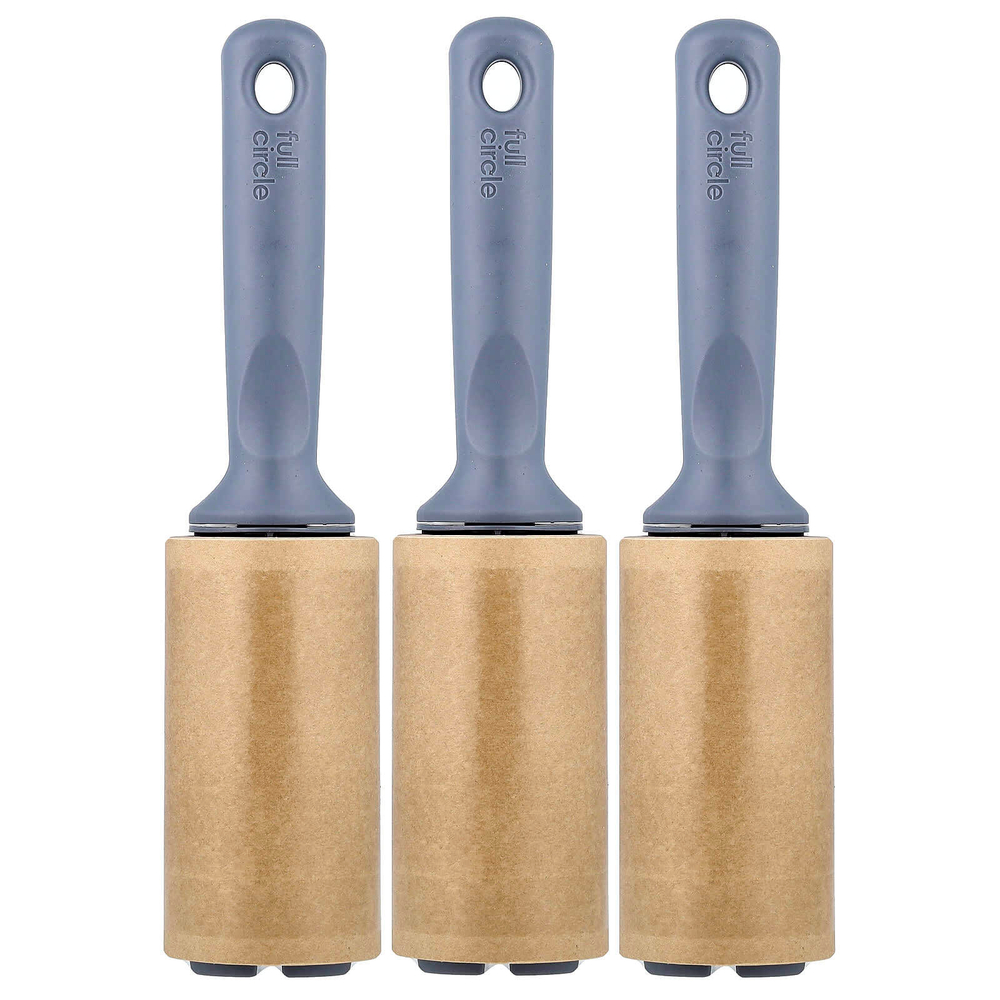 Full Circle, Clean Ocean™, ролик для удаления ворса, 3 шт. в упаковке, 300 шт.