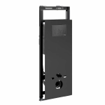 Инсталляция для унитаза WasserKraft Salm 27TLT.010.ME.BL.MB02 черная панель/кнопка черная матовая
