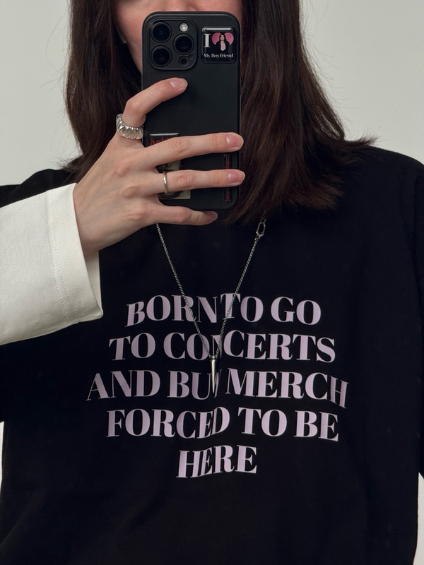 Футболка  Forced, черная