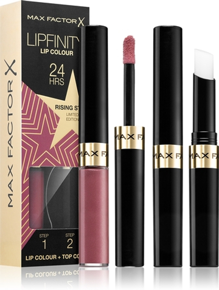 Max Factor Lipfinity Rising Stars - Долговременная помада для губ с бальзамом оттенок 084 Rising Star, 1 szt.