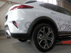 Фаркоп оцинкованный Galia K049A для KIA XCeed, 5doors, 2019-(паспорт и сертификат в комплекте)(без электрики)