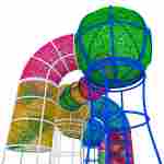 Верёвочные шары с переходом «Паучок» 11×3,8×4 м