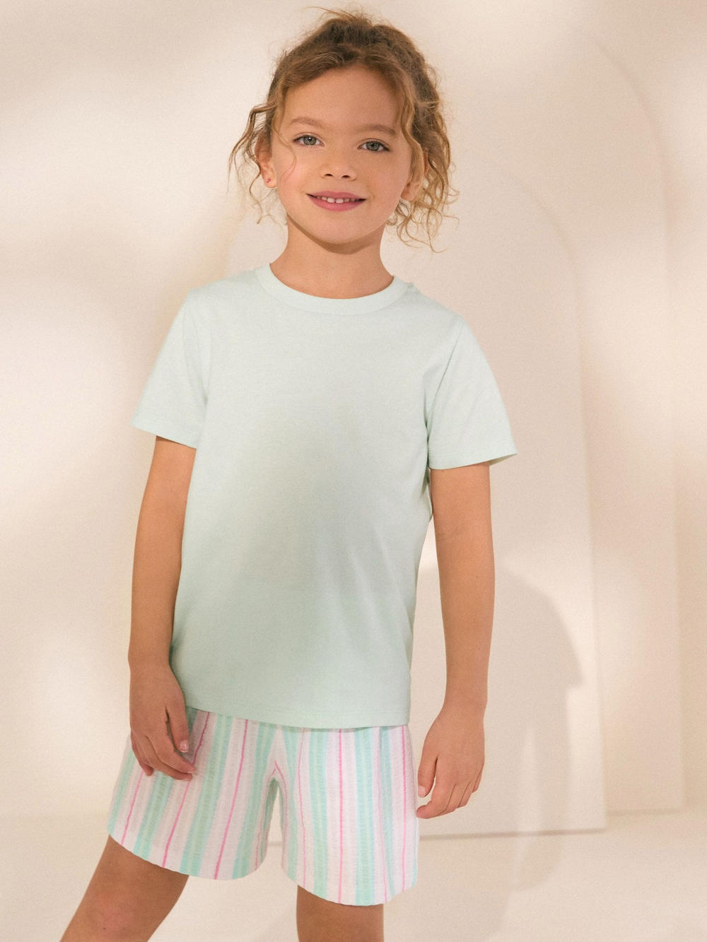 Футболка для девочки Next AH9-537, Мятный