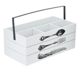 GAEM Поставка для столовых приборов, L27 W14 H11 см