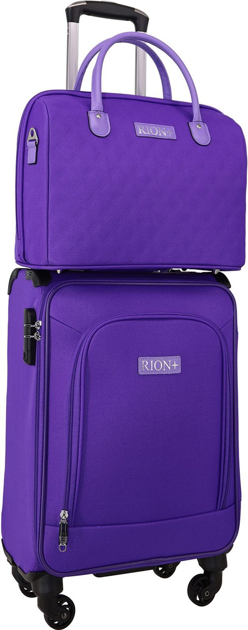 Комплект чемодан 454 + саквояж 236 в подарок