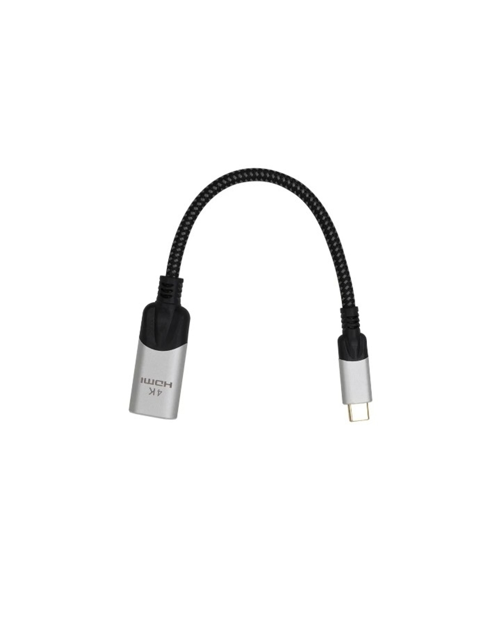 Aдаптер USB 3.1 Type-Cm --&gt; HDMI A(f) 4K@60Hz, 0.15m ,Alum ,VCOM