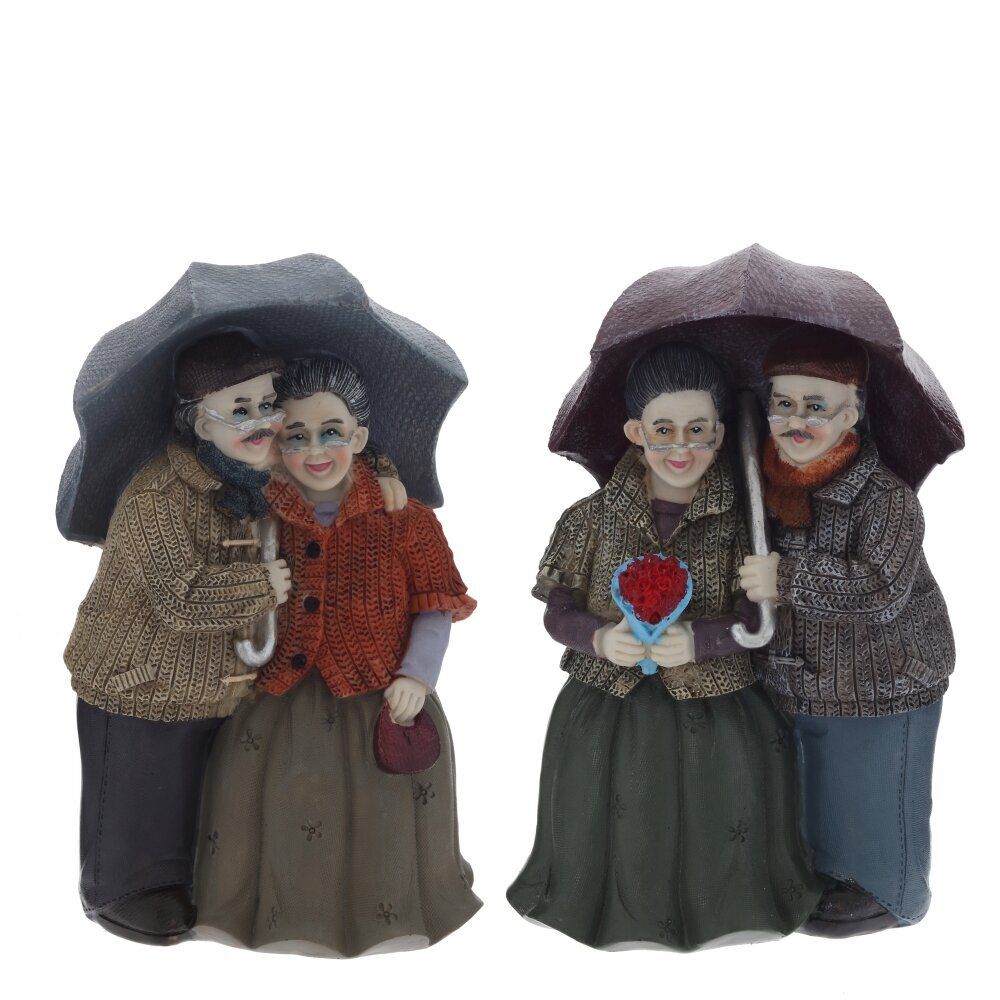GAEM Фигурка декоративная "Бабушка с дедушкой", L12 W9,5 H18,5 см, 2в.
