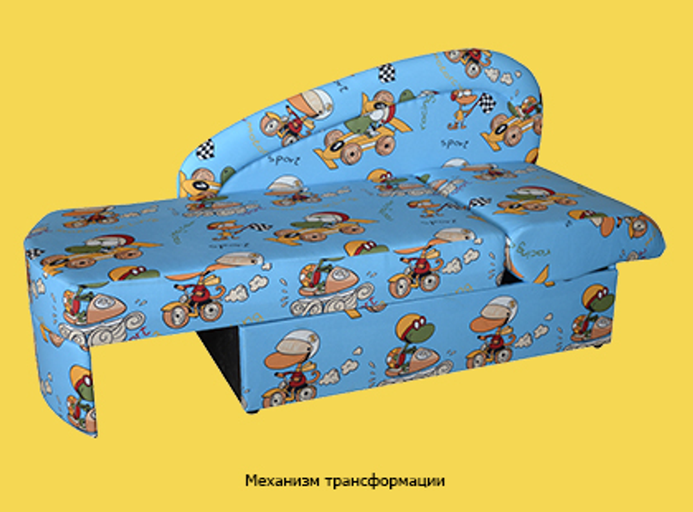 Мини-софа "Натали-6ю" (голубой) , Фант-мебель, г. Волжск