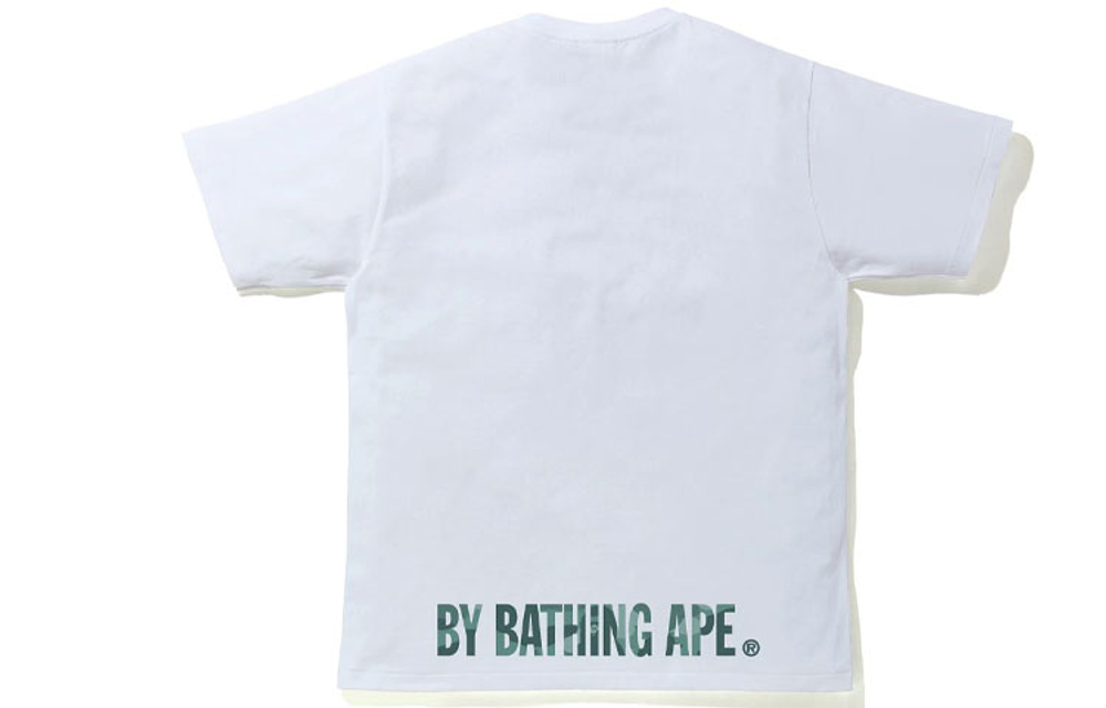 A Bathing Ape Reflector 1st Camo Ape Face Tee Tee