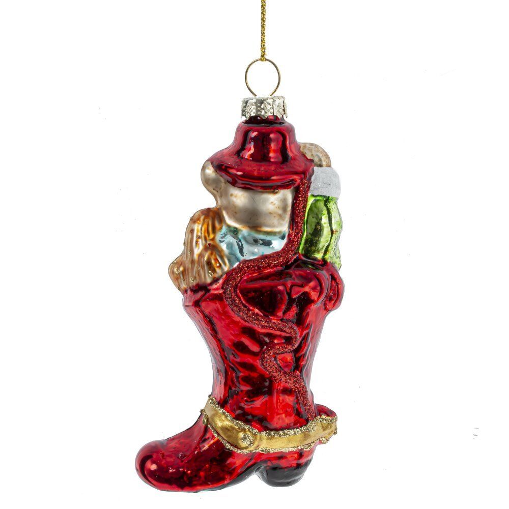 GAEM Украшение новогоднее "Медвежонок", L6 W4,5 H12,5 см