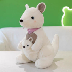 Мягкая игрушка Кенгуру с малышом KiDWoW для девочек, мальчиков, малышей