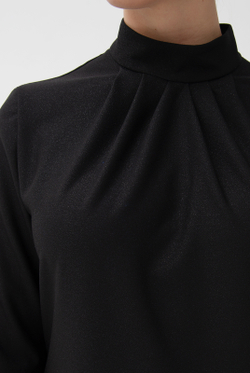 Платье женское 4702А, черный блеск #520ЧБл054702А