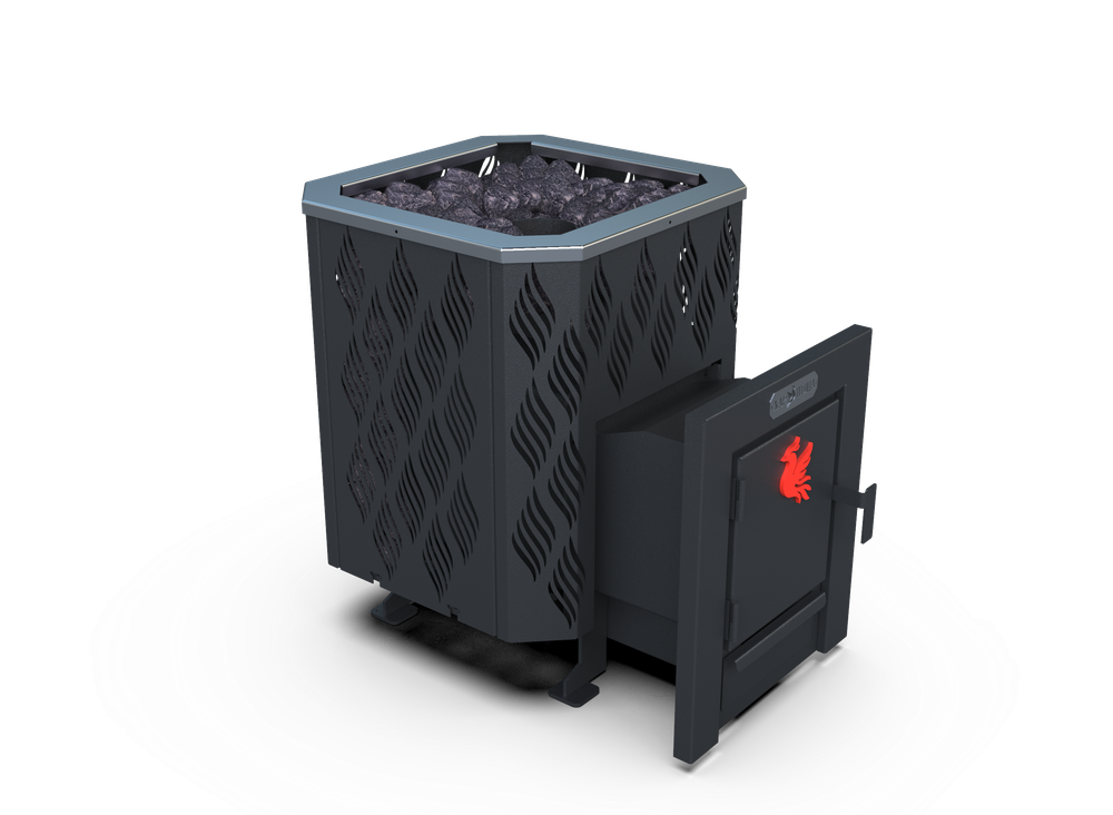 Банная печь Душа- 15 Сетка Лист Ивы