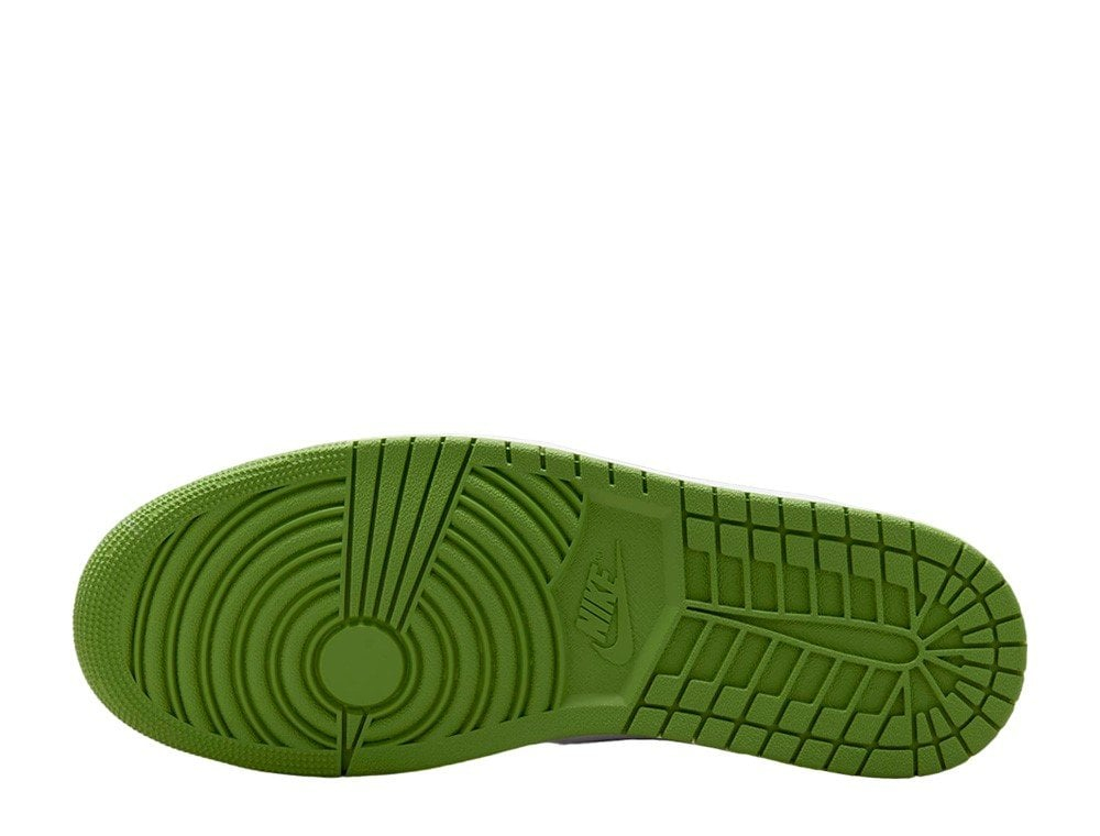 Кроссовки Air Jordan 1 Low SE White/Lightning-Chlorophyll