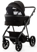 Детская коляска Adamex Delta Natura 2 в 1 DN-11-CARBON (ЧЕРНЫЙ)