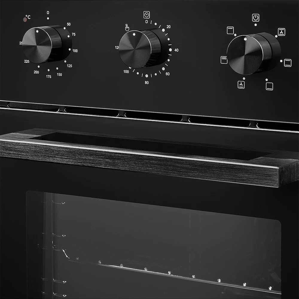 Встраиваемый электрический духовой шкаф Monsher MOE 4563 Noir