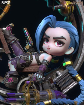 Фигуркаел Джинкс Лига легенд Jinx League of Legends