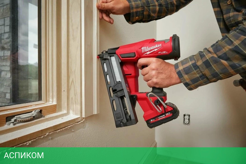 Аккумуляторный нейлер Milwaukee M18 FN16GA-202X (4933478092)