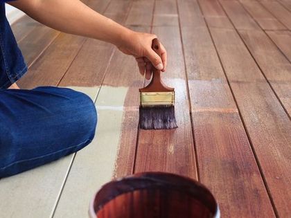 Как покрасить пол краской