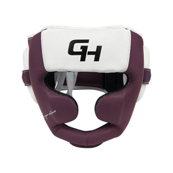 CNHGKF-550 Боксерский шлем Force Full Face KK Фиолетово-белый