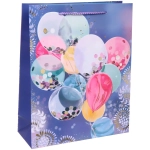 Пакет подарочный «Воздушные шарики» 26*32*10 см, микс