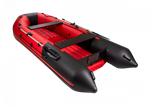 Таймень NX 3600 НДНД Бронированная красный-черный (лодка ПВХ)