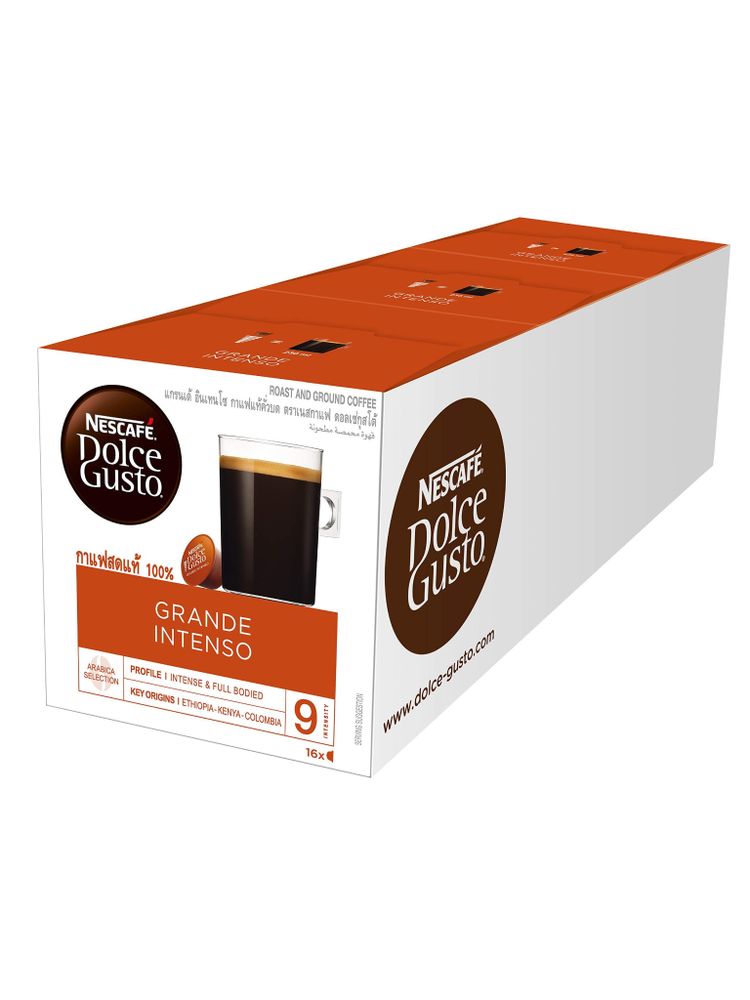 Кофе в капсулах Nescafe Dolce Gusto Grande Intenso 16 шт x 3 уп