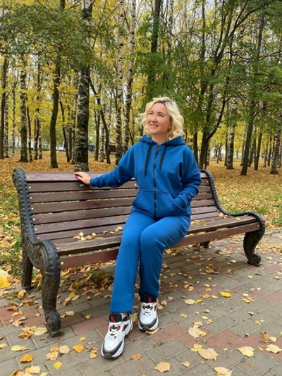 Костюм женский "1651 Ф.Н" брюки (Тексплюс) молния