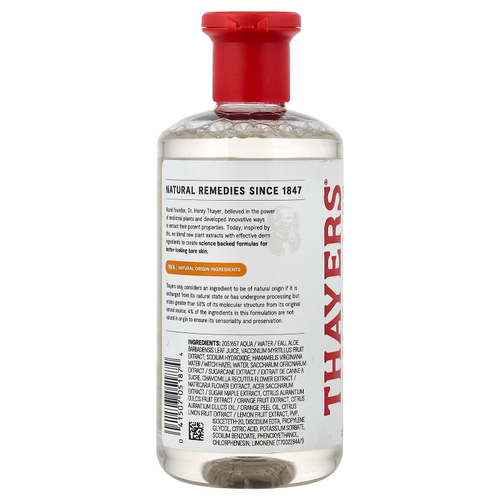 Thayers, отшелушивающий тонер с 2% АГК, для всех типов кожи, 355 мл (12 жидк. унций)