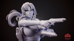 Фигурка Реви Пираты Чёрной лагуны Revy Black Lagoon Rebecca