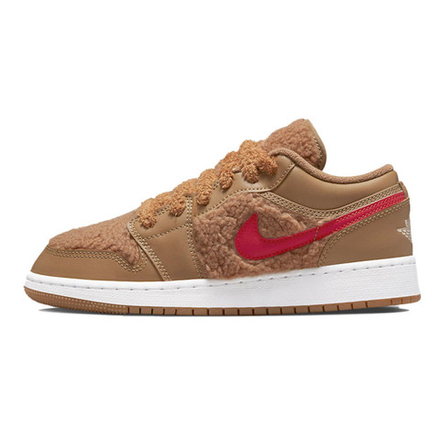 Кроссовки Air Jordan 1 Low Utility GS Teddy Bear