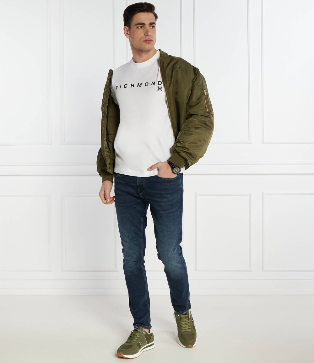 Футболка AARON Richmond X - белый(UMP24004TS)