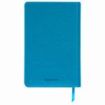Ежедневник недатированный А5 138х213 мм BRAUBERG "Imperial" под кожу, 160 л., бирюзовый, 111857
