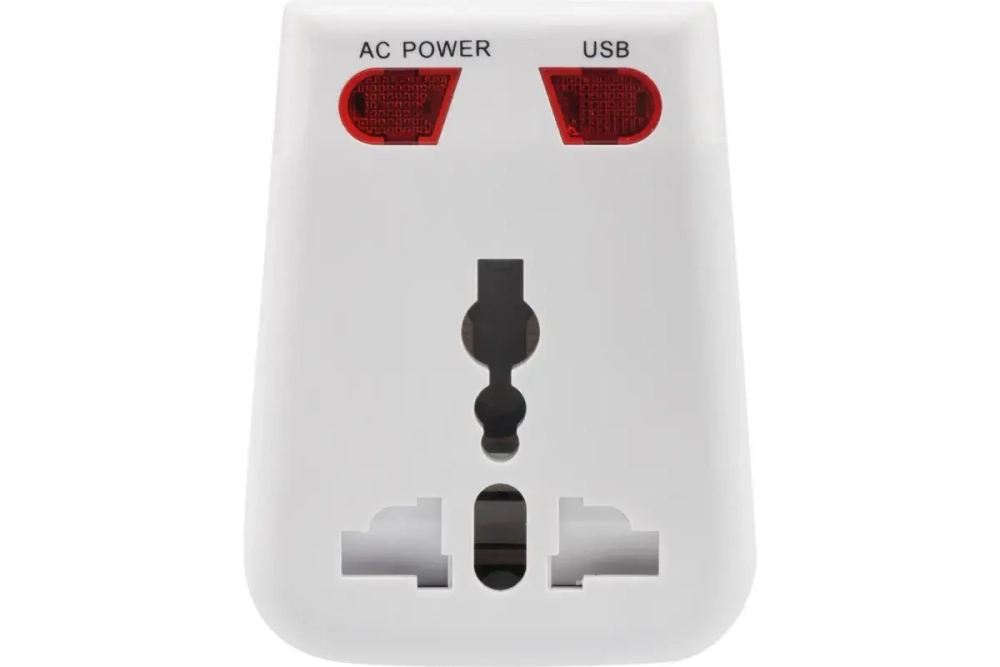 Сетевой адаптер REXANT Путешественник с USB 11-1051
