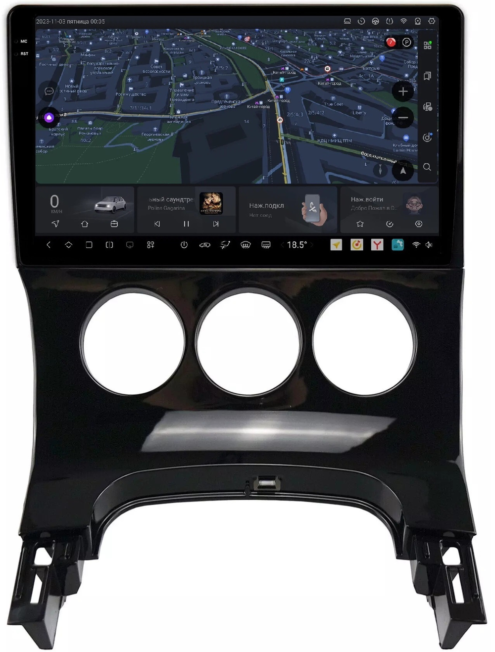 Магнитола для Peugeot 3008 2010-2017 (кондиционер) - Carmedia OL-9965-M QLed+2K, Android 13, UIS7870 (DUDU7), CarPlay, SIM-слот