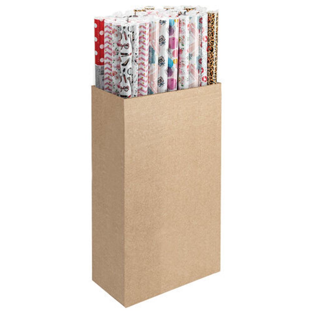 Бумага упаковочная "For Women", 70x100 см, 10 дизайнов ассорти, ЗОЛОТАЯ СКАЗКА, 591915, 1шт