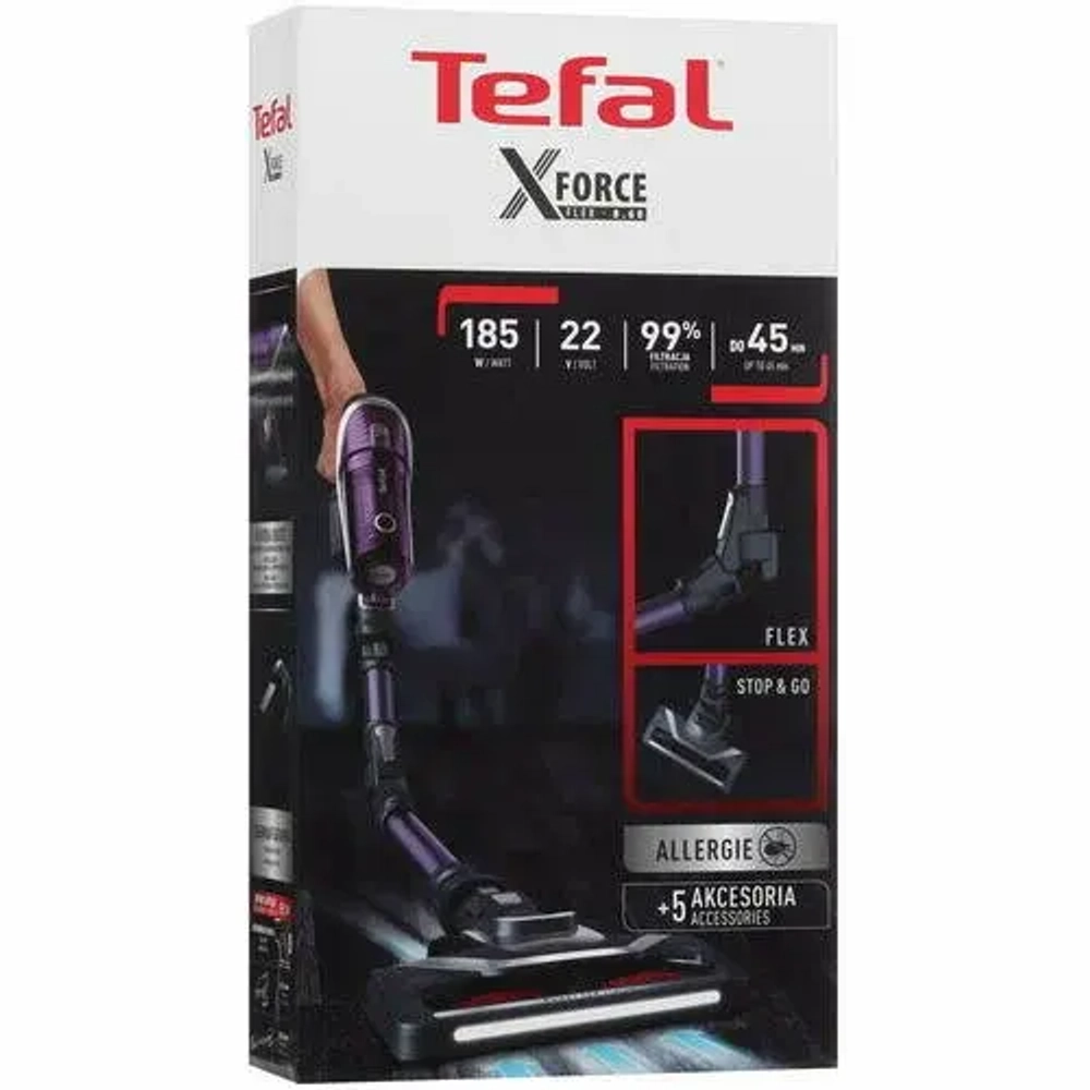 Вертикальный пылесос Tefal X-Force Flex 8.60 Allergy TY9639WO (q)