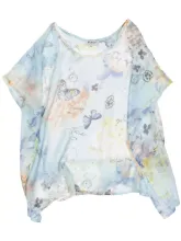 Блуза REMIX с бабочками