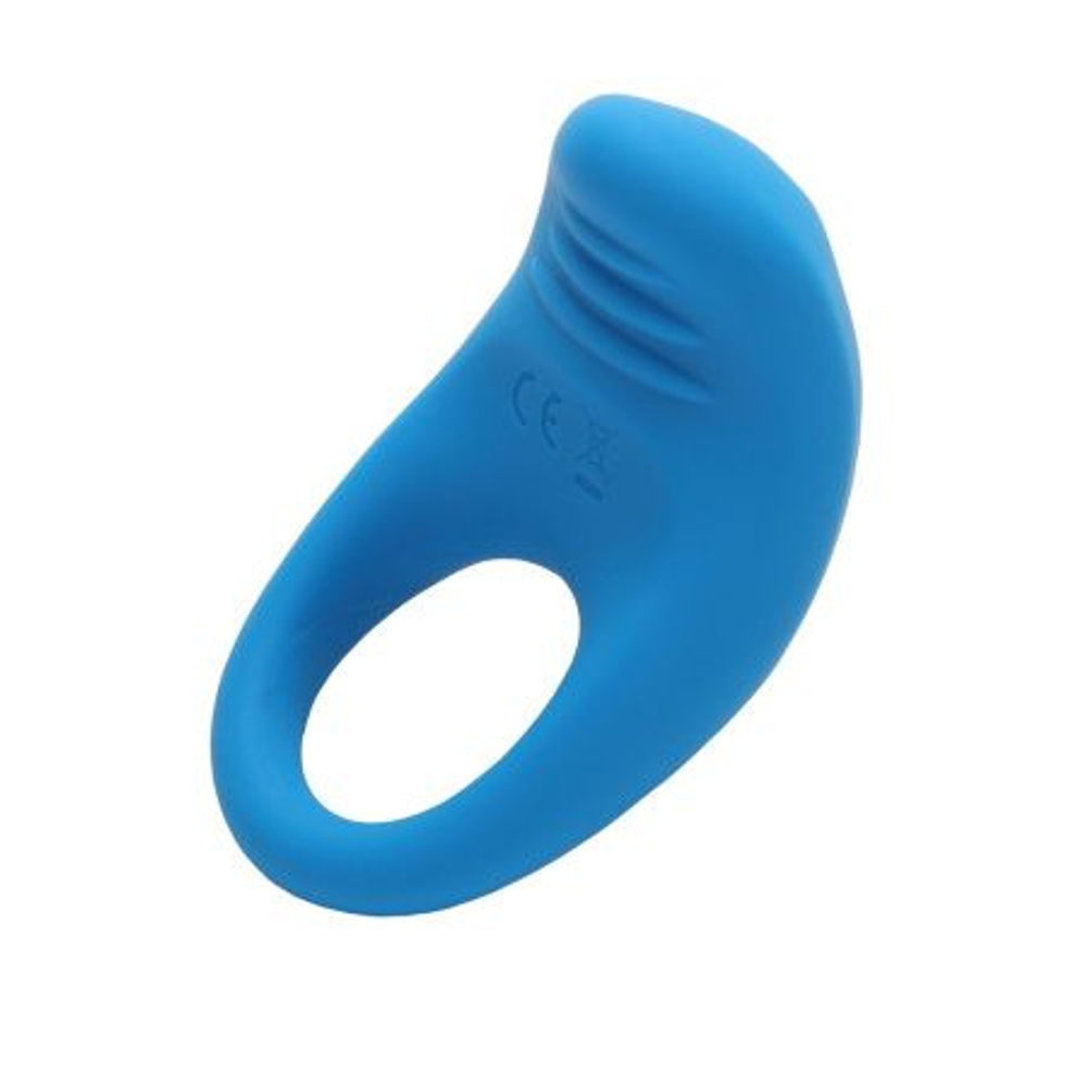 Эрекционное кольцо Romp Juke с вибрацией, перезаряжаемое, синее