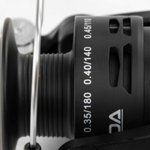 Безынерционная катушка 4000 Kaida CTR 406 (6BB, пласт. шпуля)