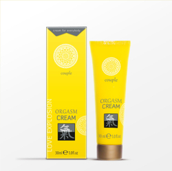 Стимулирующий интимный гель Shiatsu Orgasm Cream для двоих 30 мл