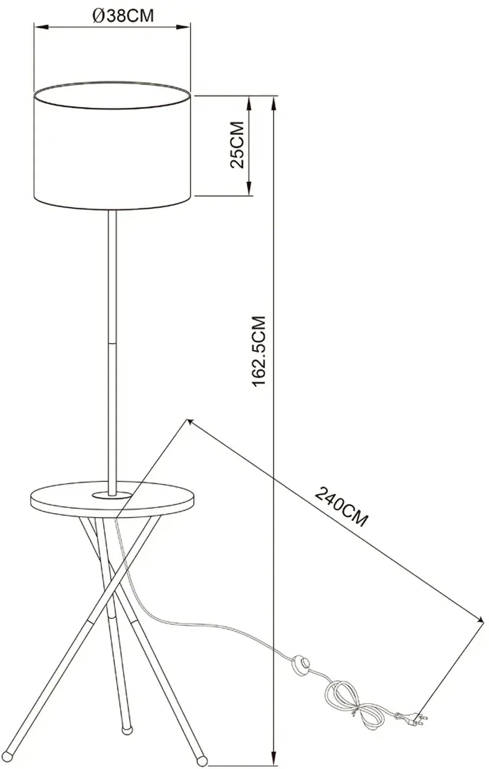 Торшер Arte Lamp