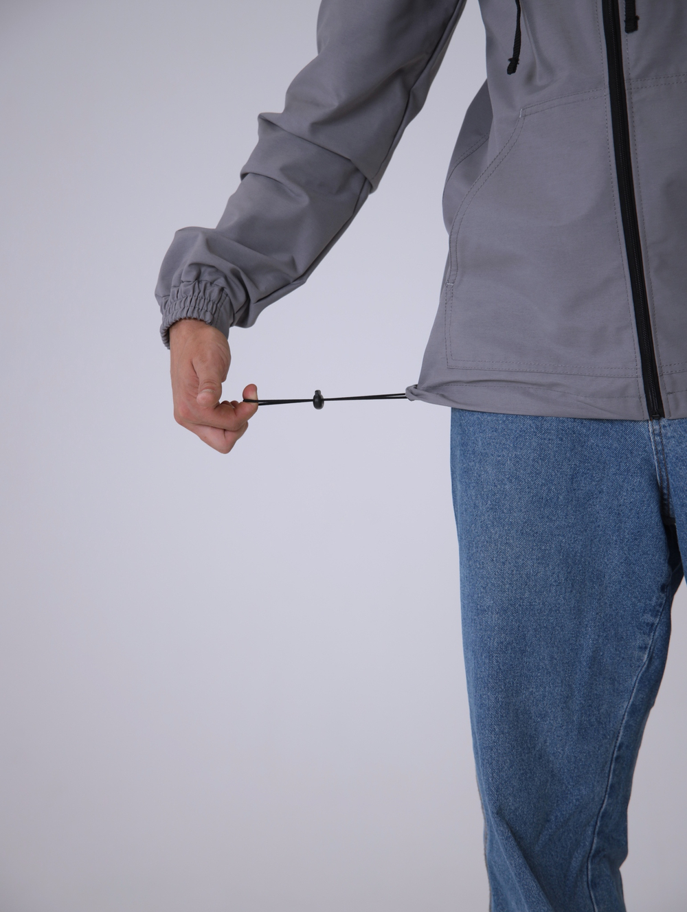 Ветровка легкая Город Горький серая серый