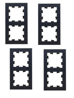 Рамка 2-м AtlasDesign универс. карбон SE ATN001002 4шт