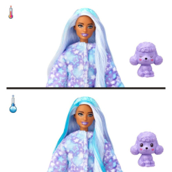 Barbie Cutie Reveal - кукла Барби Фиолетовый пудель + питомец HKR05 / артикул   HKR02 HKR05  / GTIN 194735106578