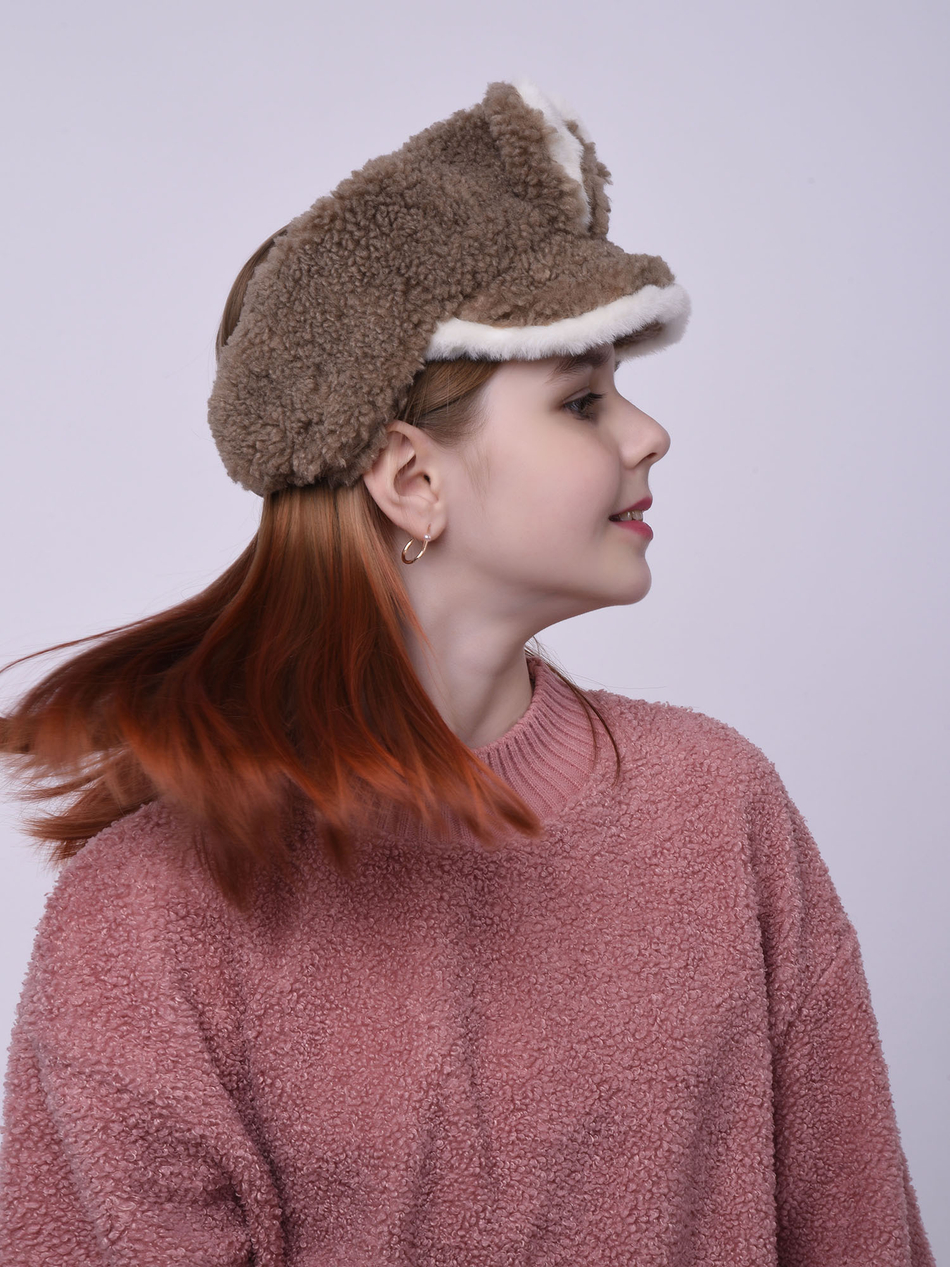 Козырьки меховые