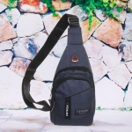 Сумка - мессенджер «Element - hit», цвет синий, два отделения, 30*17*5см