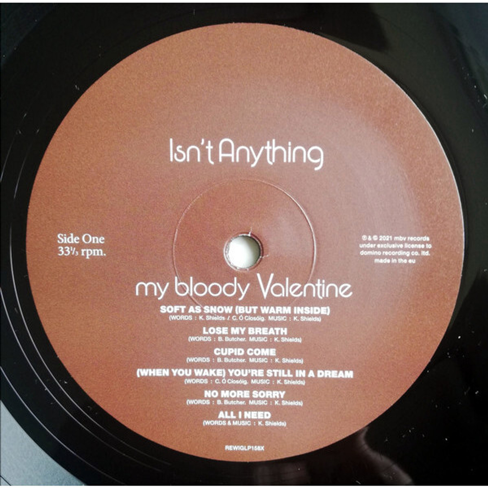 My Bloody Valentine / Isn't Anything (Deluxe Edition)(LP)